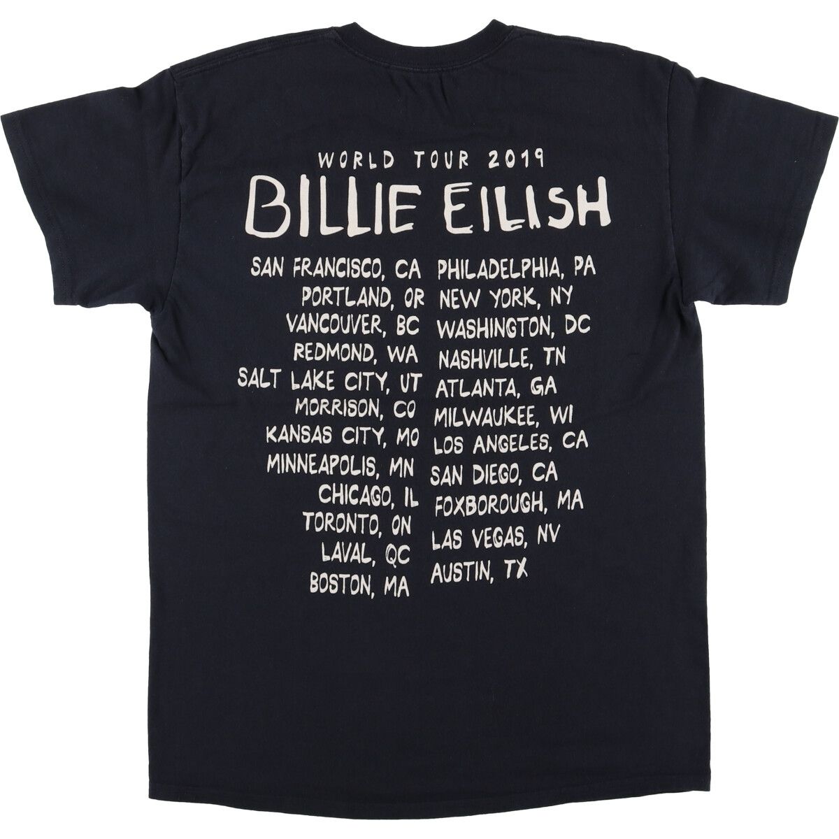 古着 billie eilish ビリーアイリッシュ バンドTシャツ バンT