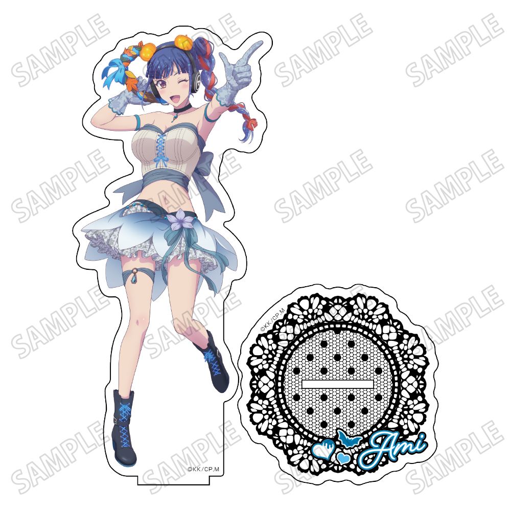 新品/公式】女神のカフェテラス_描き下ろしBIGアクリルスタンド②鶴河