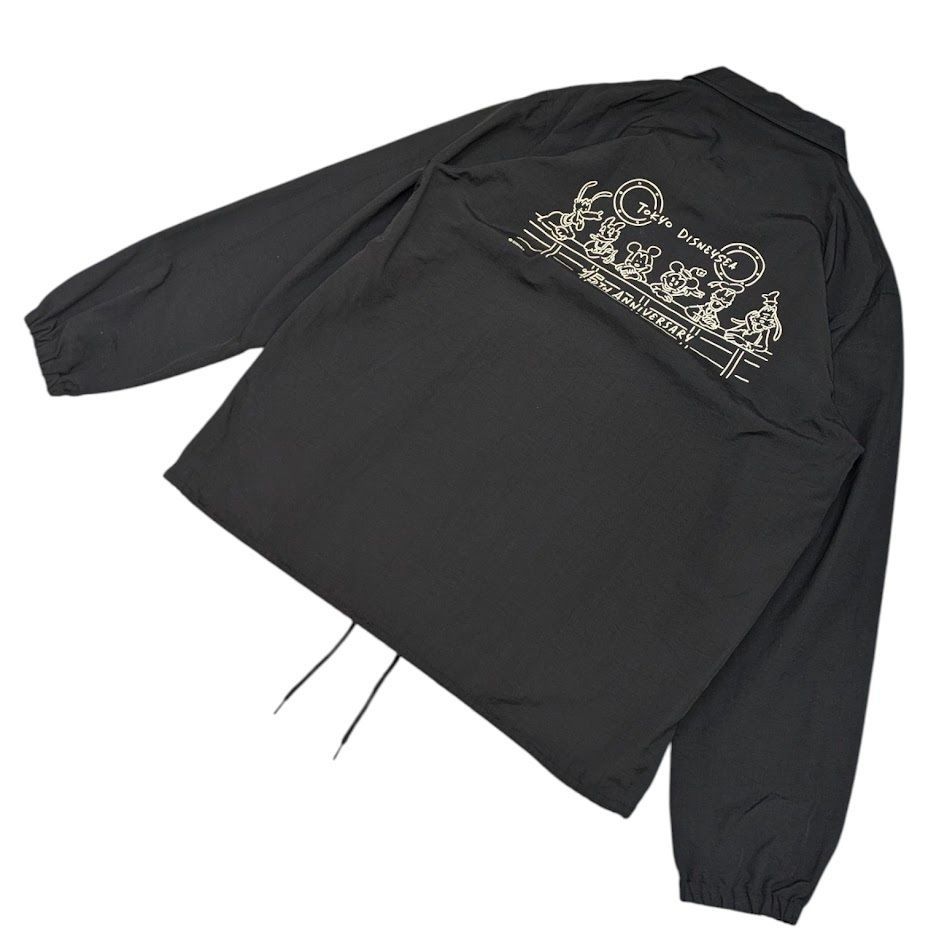 【希少】BEAMS×Disney sea/コーチ　ジャケット　長場雄　黒 22 限定品 TOKYO Disney SEA 東京ディズニーシー 15周年 BEAMS