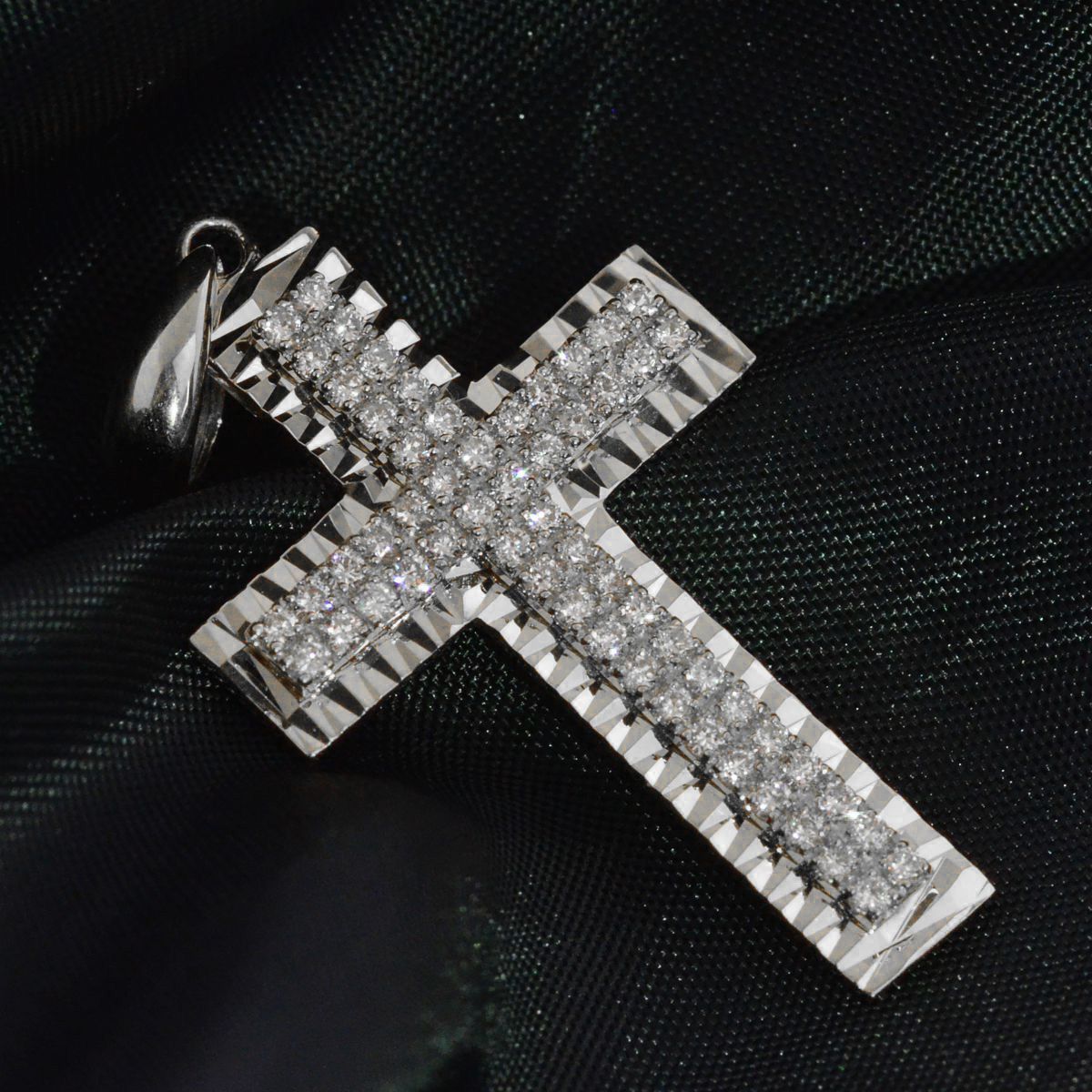 ペンダントトップ メンズ K18WG 18金 ダイヤモンド 11カラット メンズペンダントトップ クロス 十字架 ペンダントヘッド 喜平トップ ヘッド ホワイトゴールド 18金 ペンダントトップ メンズ K18WG ダイヤモンド メンズペンダントトップ ドッグタグ プレート ネックレスヘッド ホワイトゴールド 喜平用  トップ 男性