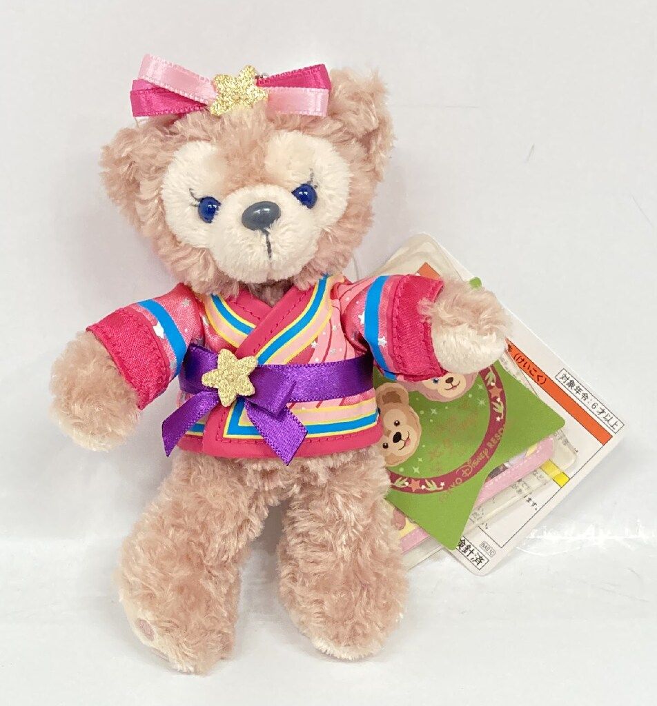 シェリーメイぬいぐるみバッチ•七夕Daysビーズミッキーキーホルダー 東京ディズニーシー ぬいぐるみバッジ 七夕Days 2015 シェリー