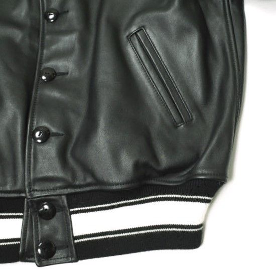 BEAMS PLUS ビームスプラス 22AW レザースポーツブルゾン 38-18-0291