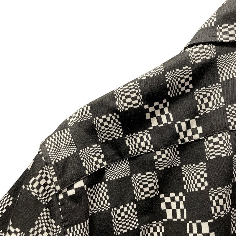 LOUIS VUITTON 長袖シャツ モノクロ モノグラム シルクシャツ ｜ルイ・ヴィトン 公式サイト - 1AHEND