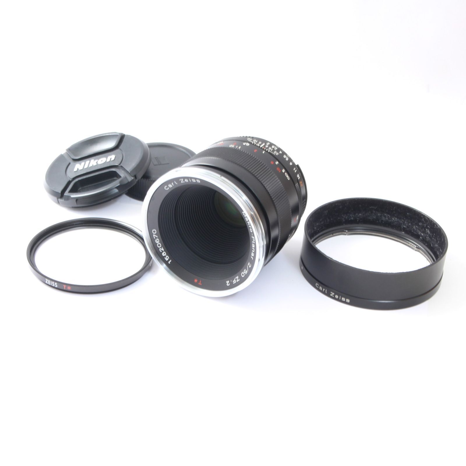 Carl Zeiss カールツァイス Makro Planar T* 50mm F2 ZF.2 (ニコンF 