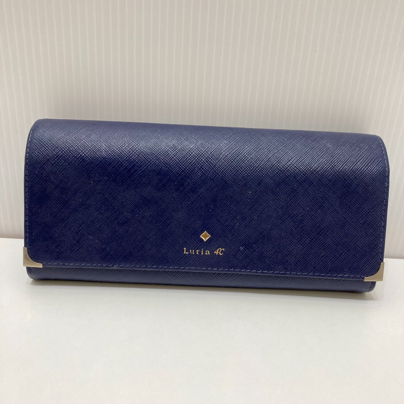 ♥Luria4℃♥ 水色 長財布 楽天市場】【未使用品】【財布】Luria 4℃ ルリア ヨンドシー L字