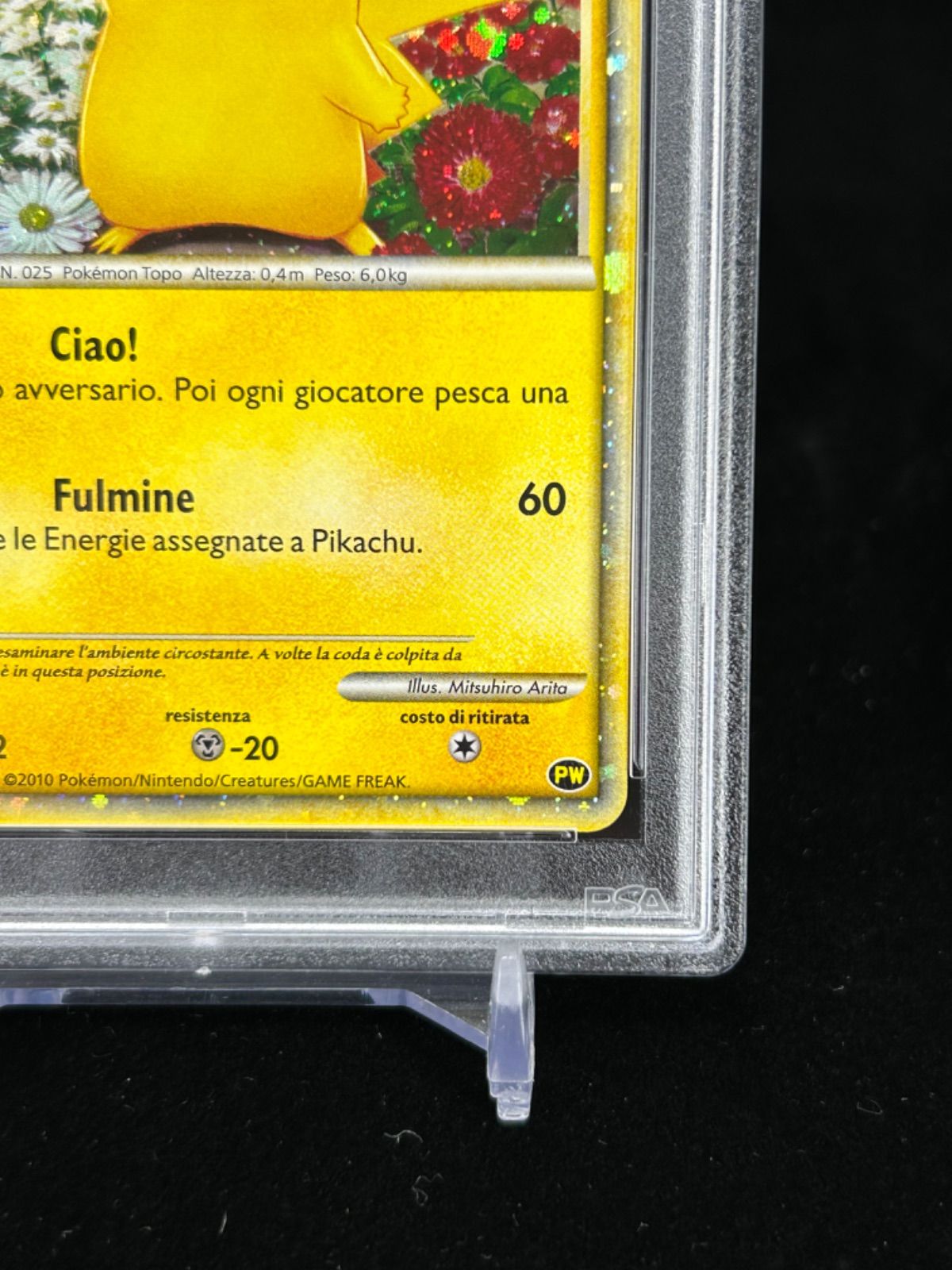 ピカチュウ ワールド PSA9 イタリア語