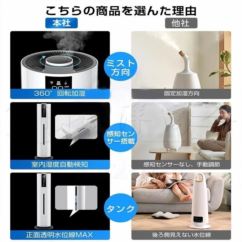 【極美品】　cado HM-C610S 加湿器 ホワイト 楽天市場】cado 加湿器 HM-C610S HM-C600S 正規販売店 超音波式加湿器