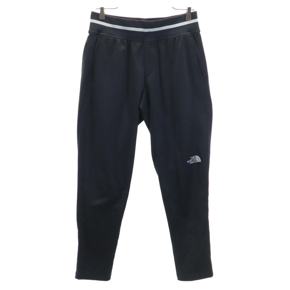 ノースフェイス NB31791 アウトドア ロングジャージパンツ L ブラック THE NORTH FACE ウエストゴム 裏起毛 メンズ 古着 【240324】