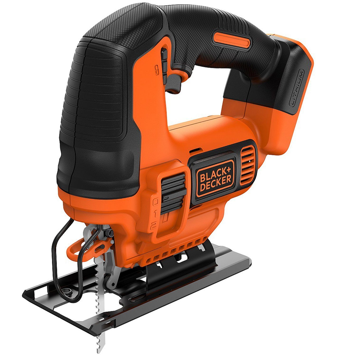 ジグソー_単品 ブラックアンドデッカー BLACK DECKER コードレス ジグソー 本体のみ DIY 電動工具 切断工具 ブレード ワンタッチ 交換 切断角度調節 BDCJS18B