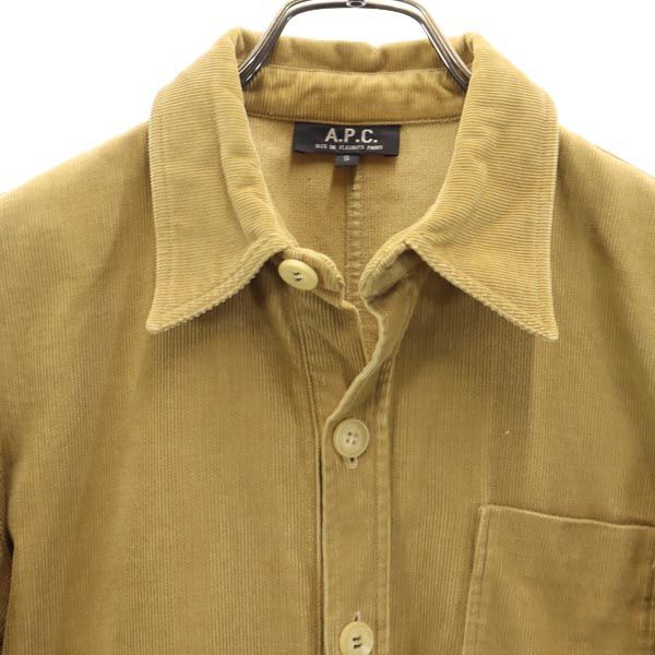 公認ショップ APC コーデュロイシャツジャケット | www.genera.com.pe