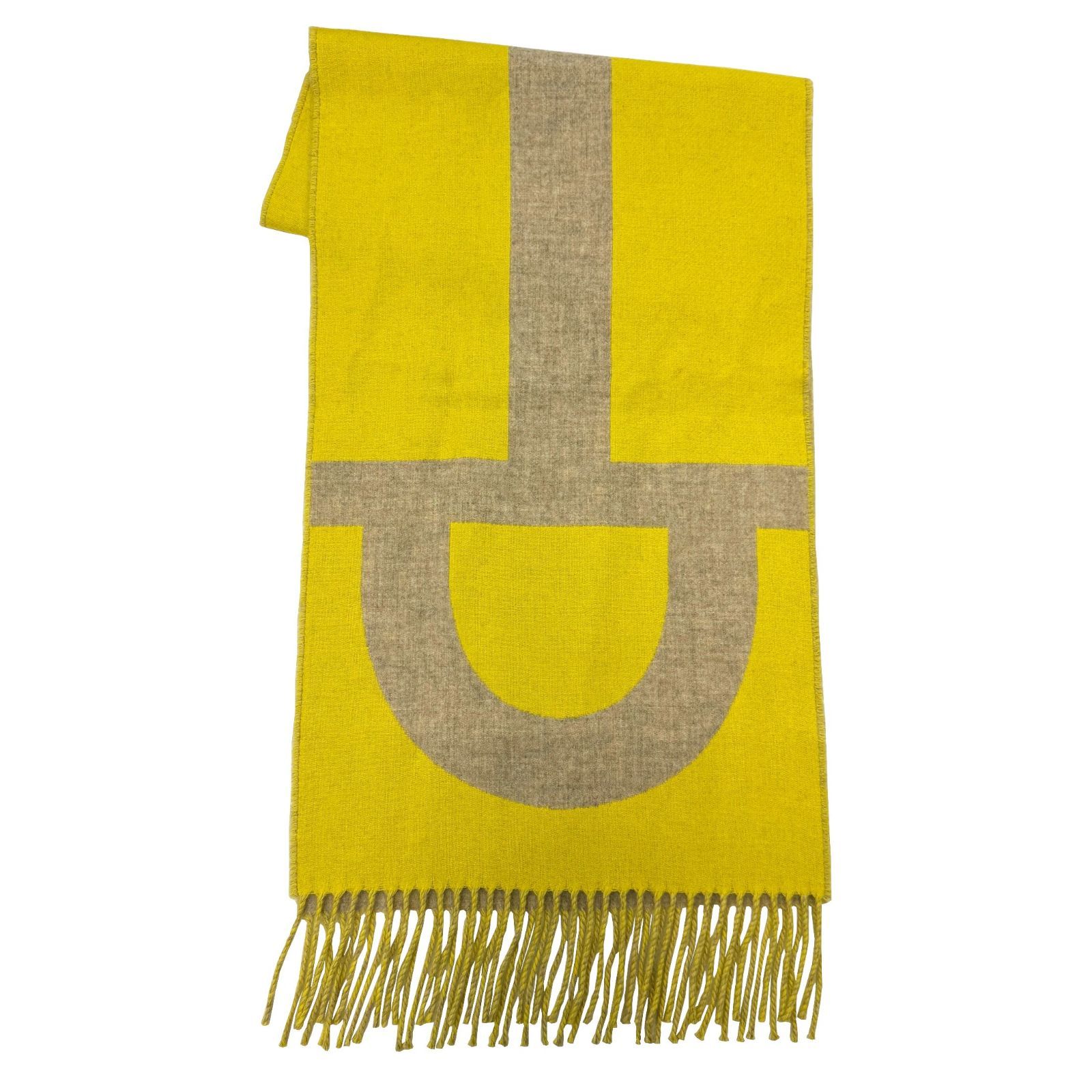 エルメス HERMES カシミヤ マフラー ベージュ モール