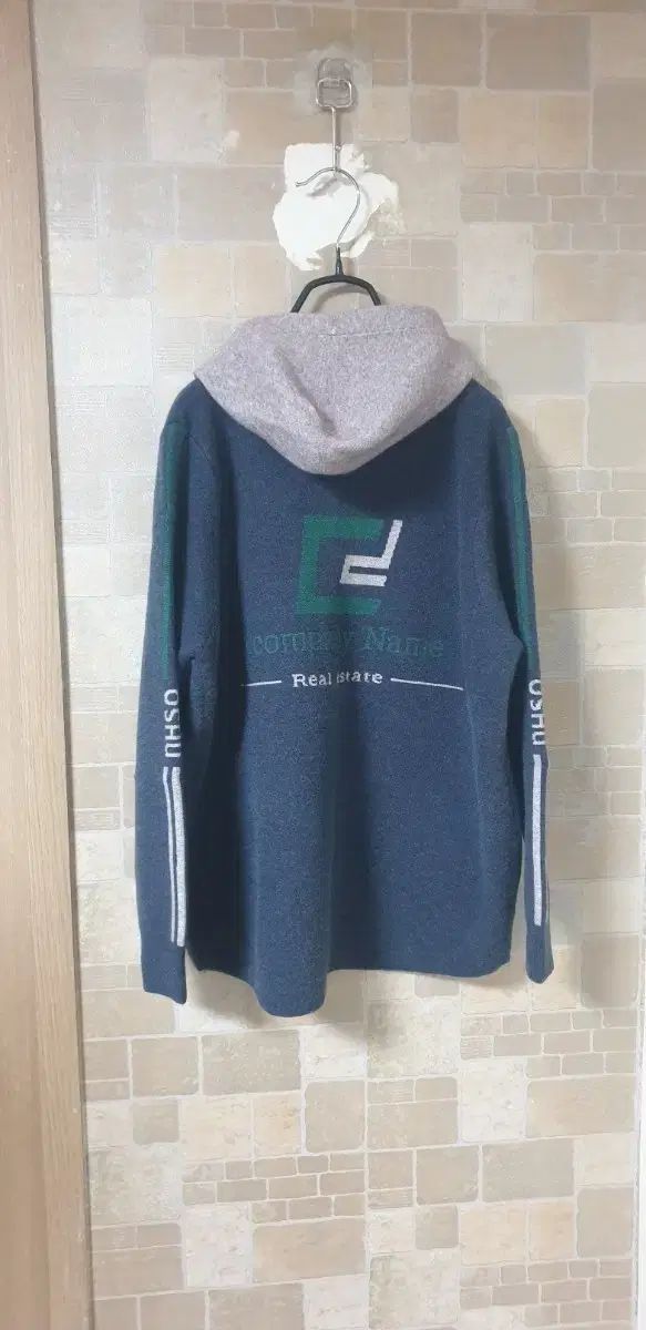 レディース シンプルフードニットジャケット