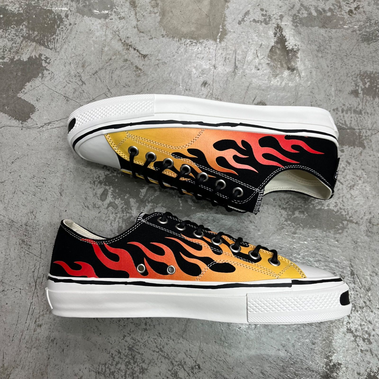 参考上代33000円 未使用品 KAMIYA 25SS JOEY FIRE PATTERN