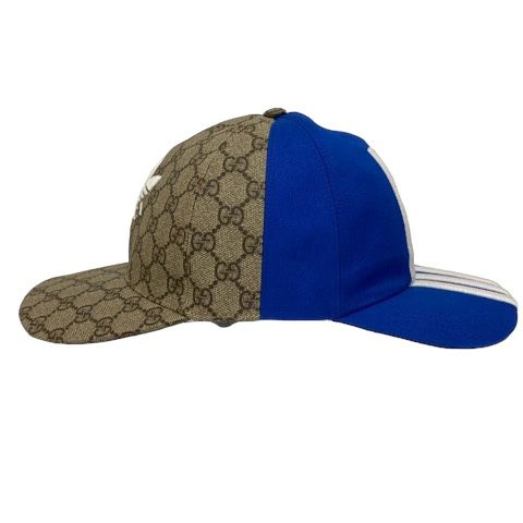 アディダスグッチ　キャップ 中古・古着通販】GUCCI (グッチ) adidas (アディダス) キャップ