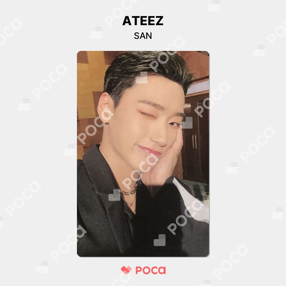 ATEEZ ソンファ KQ トレカ シーグリ ATEEZ トレカ シーグリ 2024 SEASON'S GREETINGS - メルカリ
