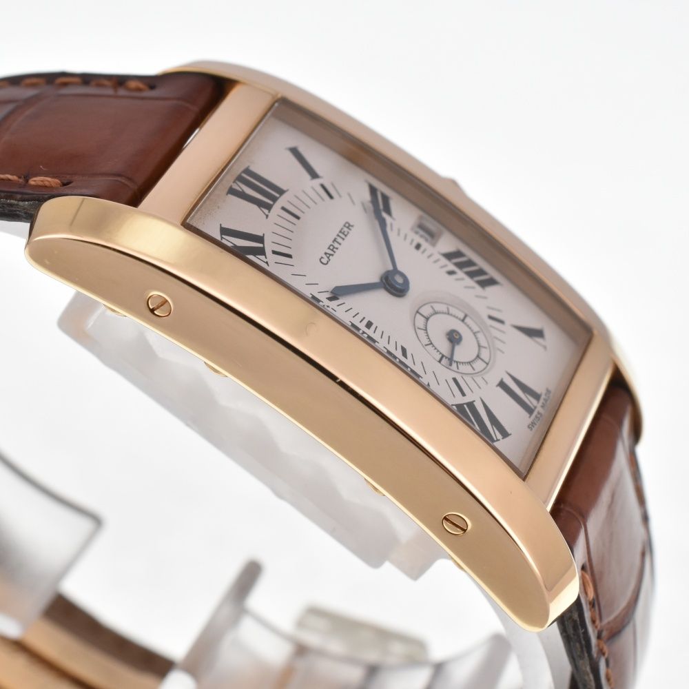 カルティエ CARTIER W2600951 タンクアメリカン MM スモールセコンド 