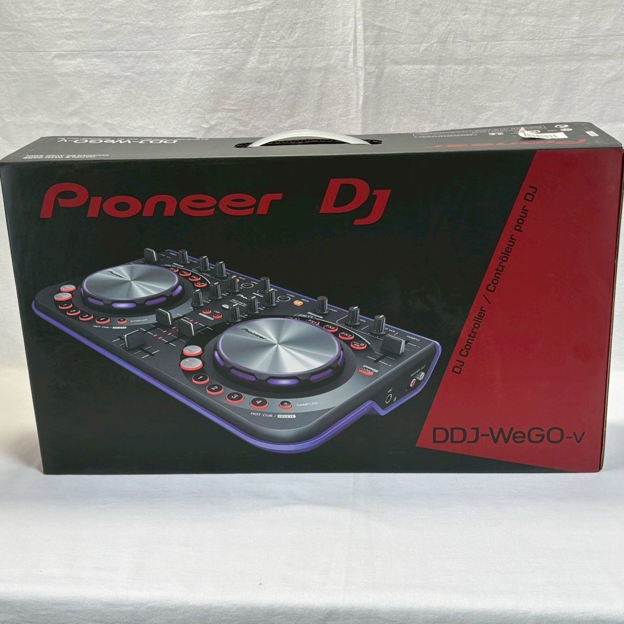 PIONEER DDJ-WEGO-V パイオニア　箱付き ✨動作未確認✨】Pioneer/DDJ-WeGO-V/バイオレット/箱/説明書