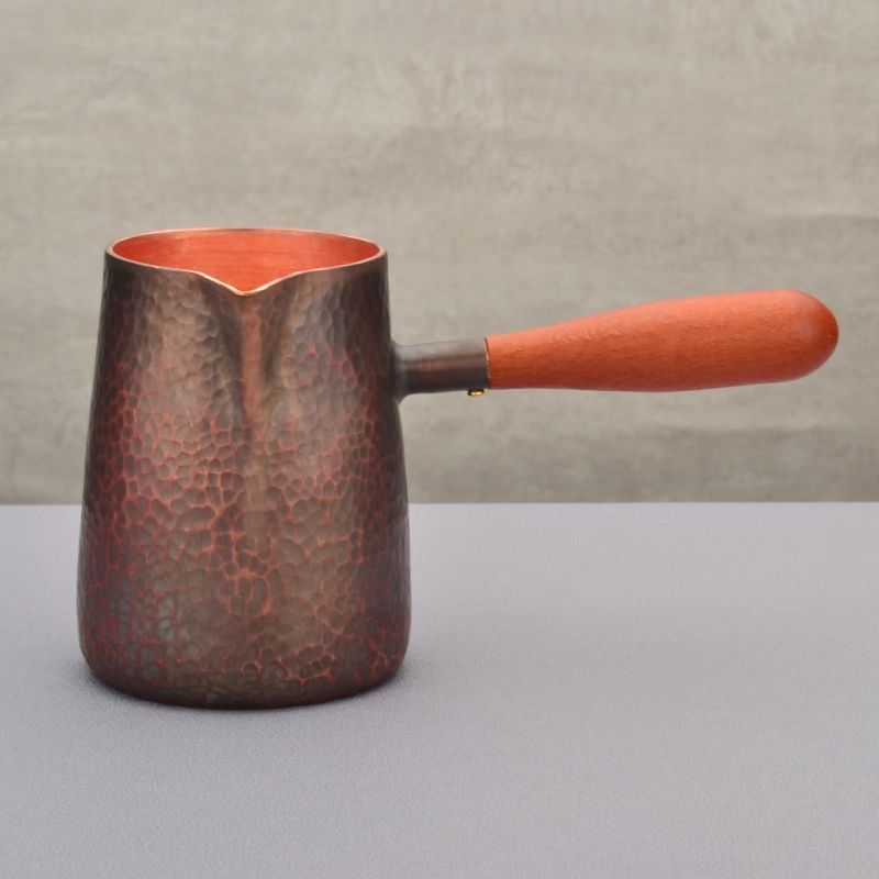 川上清美の黒唐津ぐい呑 共箱 栞 布 川上清美 | artists | ギャラリー器館