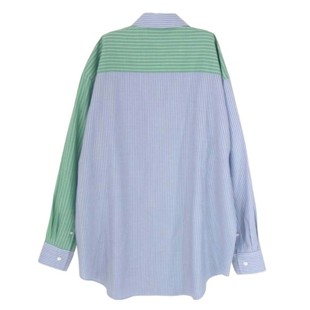 AURALEE オーラリー 25SS A25SS04WW SUPER FINE WOOL MULTI STRIPE SHIRT マルチ ストライプ ウール 長袖シャツ マルチ 系 1 上