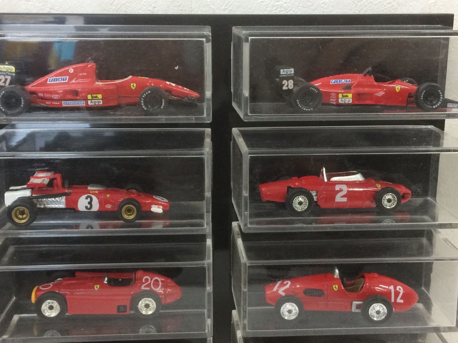 ダイドー DyDo フェラーリ F1 21台コンプ ディスプレイケース 非売品