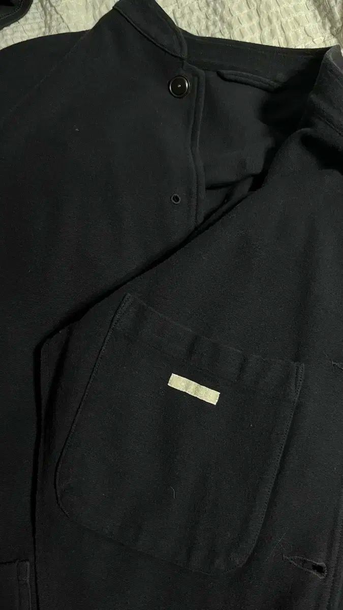 Comoli COMOLI(コモリ) インレイ ツイル スタンドカラー