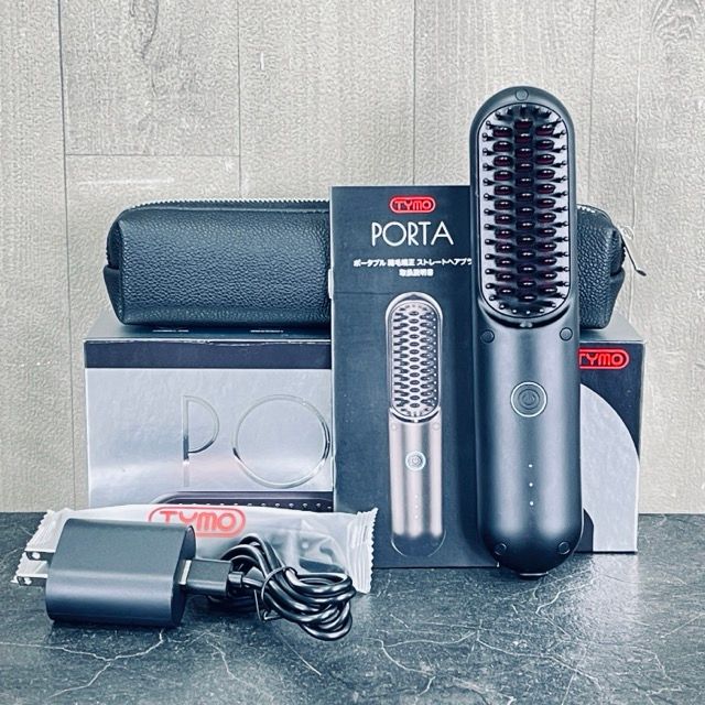 展示品 TYMO ポータブル縮毛矯正 ストレートヘア ブラシ ヘアブラシ TYM1001 HC120 【中古】/511108