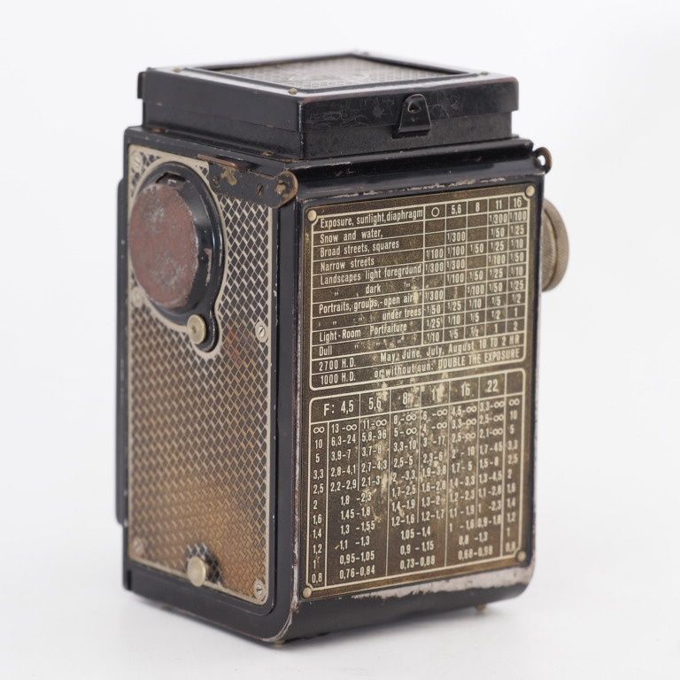 Rolleicord I ローライコード1型 Triotar 75mm F4.5 二眼レフ Art Deco