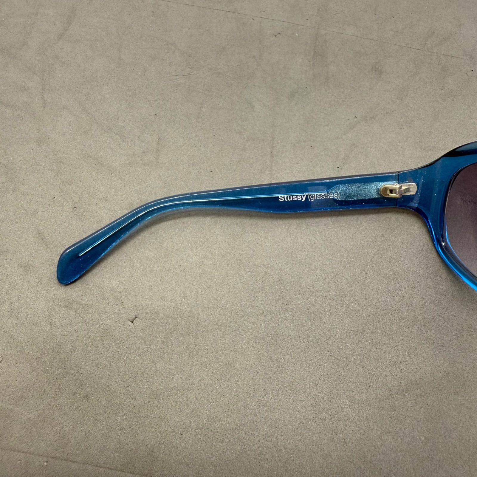 stussy eyegear 00s y2k HIT sunglasses bluelame ステューシー