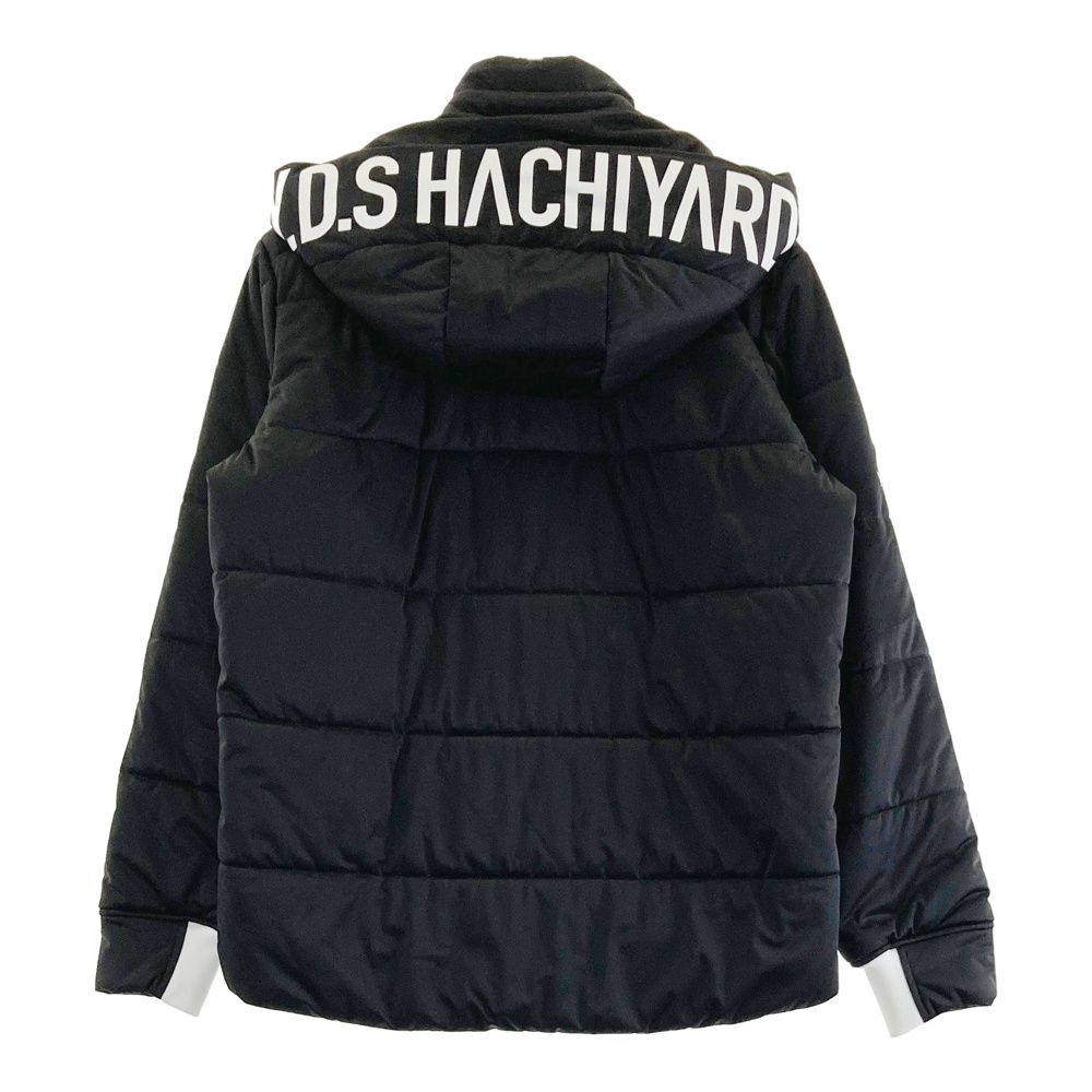 サイズ L 8YARDS ハチヤーズ 2way 中綿ジャケット ブラック系 240101402325 ゴルフウェア メンズ ストスト