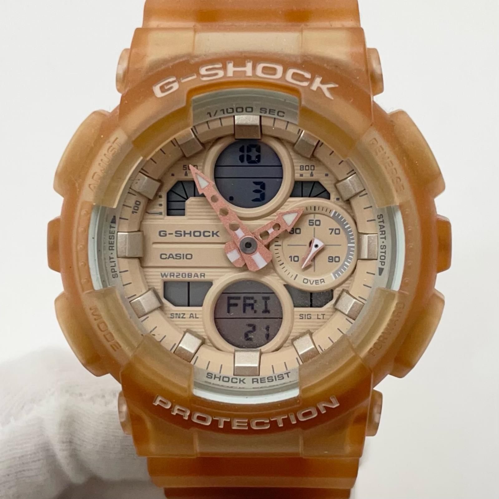 CASIO｜カシオ G-SHOCK ジーショック GMAシリーズ スケルトン 腕時計 ブラウン 尾張小牧店
