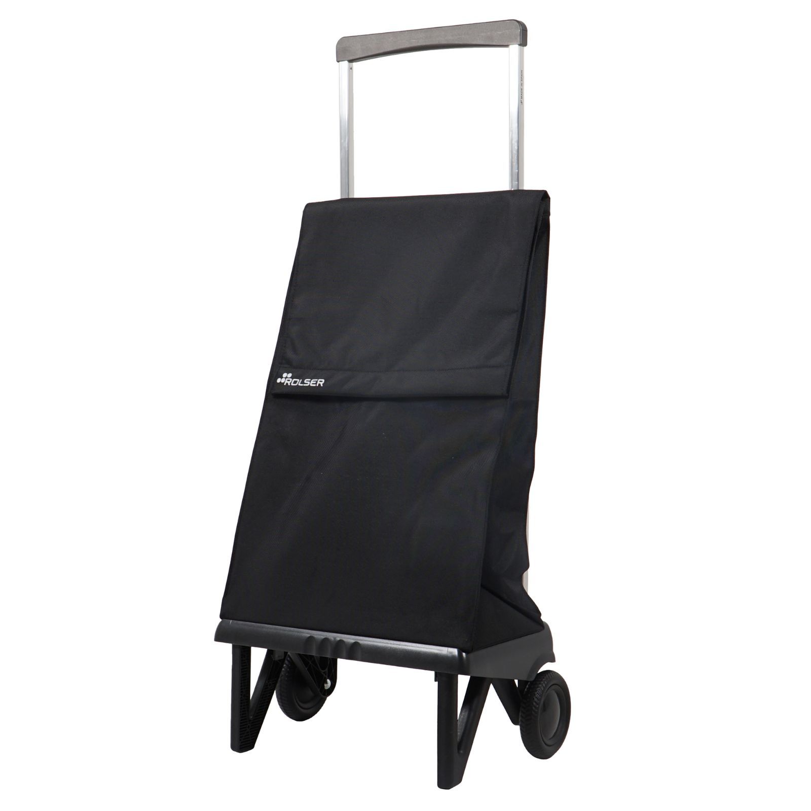 |スペイン ROLSER ロルサー 社製 折りたたみショッピングカート 40L プレガマティック MF BK ブラック RS-100PL