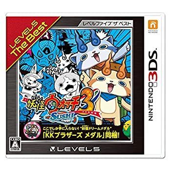 妖怪ウォッチ3 スシ レベルファイブ ザ ベスト 特典 妖怪ドリームメダル KKブラザーズ メダル 同梱 - 3DS