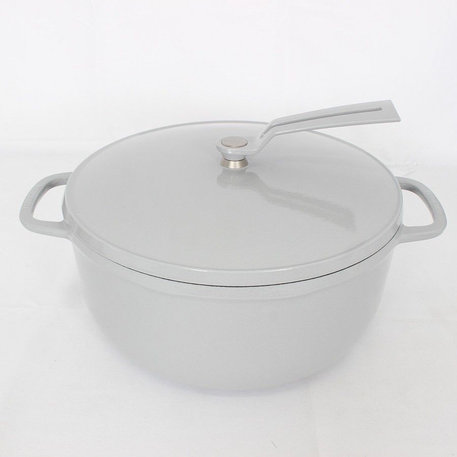 バーミキュラ オーブンポット 2 26cm OP2R26S-GY オイスターグレー セルフスタンディングリッド ホーロー 両手鍋 本体