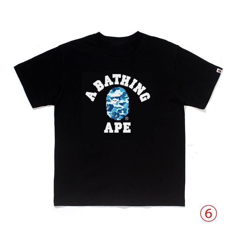 A BATHING APE カモフラージュ Tシャツ Lサイズ A BATHING APE BAPEAPE 猿人 丸首 100%コットン ショート