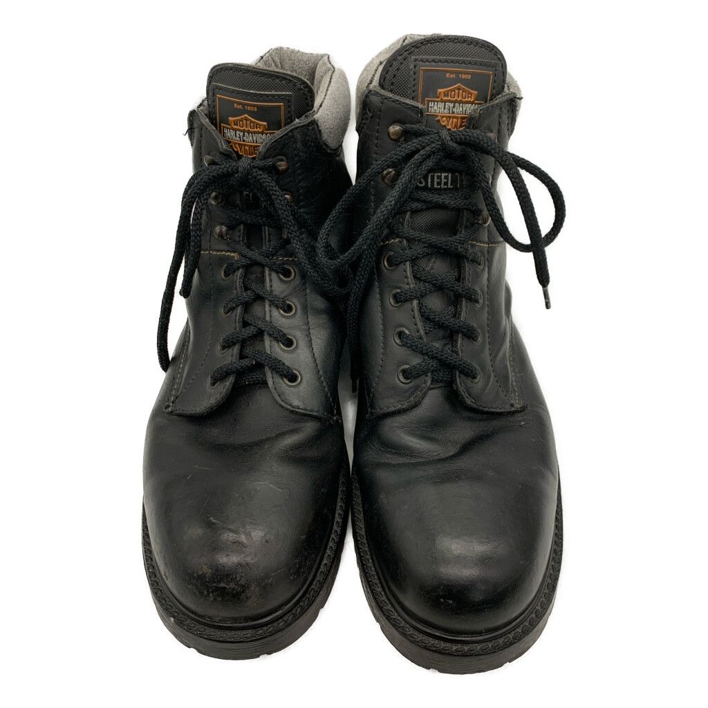 HARLEY DAVIDSON ハーレーダビッドソン レザー バイク ブーツ ブラック
