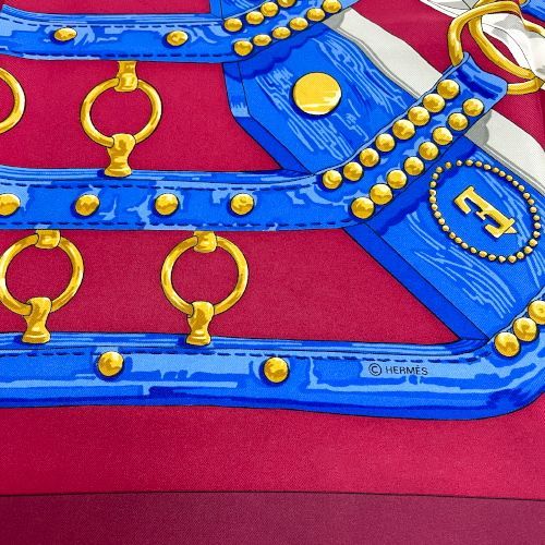 エルメス スカーフ カレ90 AUX CHAMPS フィールドへ シルク100% エルメス HERMES スカーフ カレ 90 シルク aux champs