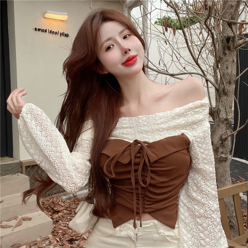 chika kisada tulle cami topブラウン ビスチェ