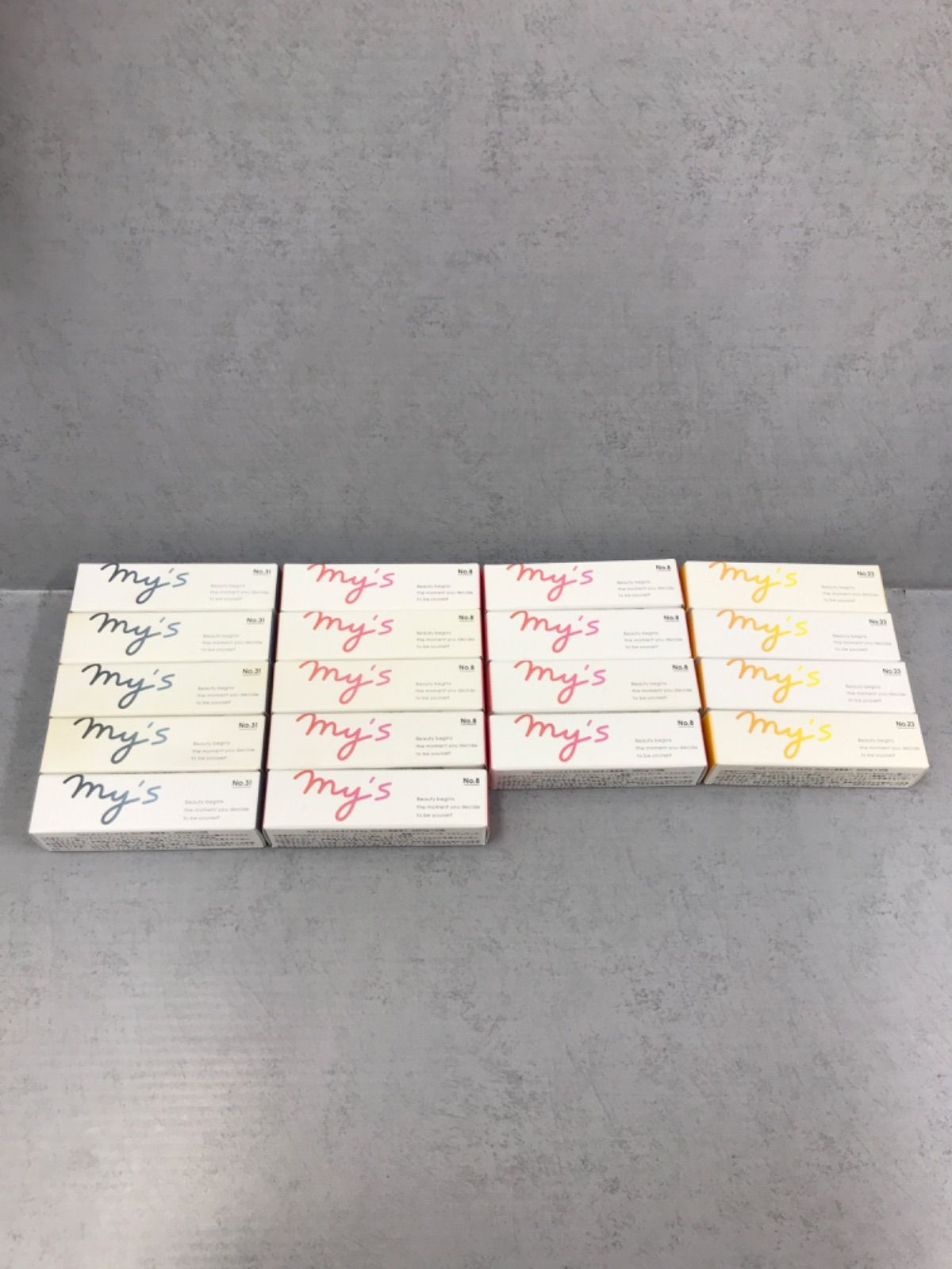 R382 N my's パーソナライズセラム(美容液) No.8×9点、No.23×4点、No.31×5点 計18点セット