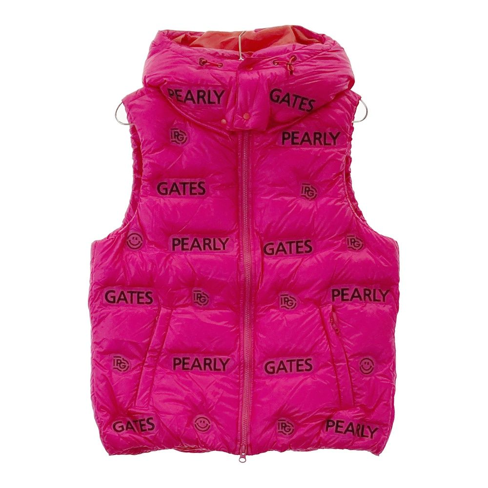 サイズ 4 PEARLY GATES パーリーゲイツ 053-1258101 ダウンベスト ピンク系 240101489579 ゴルフウェア メンズ ストスト