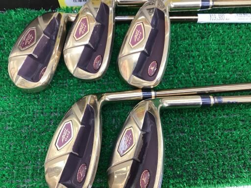 つるやゴルフ AXEL GOLD Premium II アイアン 7本セット R ツルヤ アクセル ゴールド アイアンセット AXEL Gold Premium II
