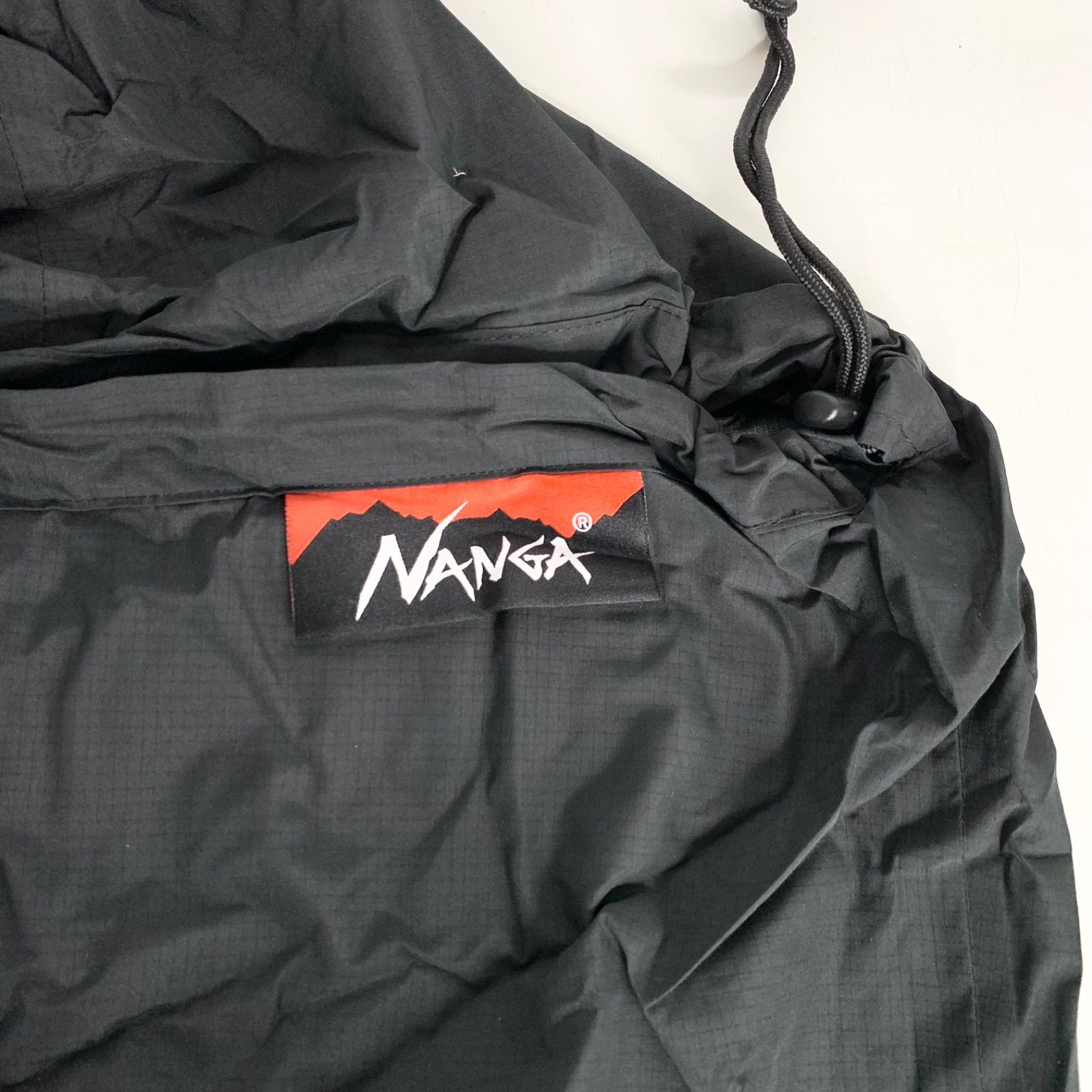 ナンガ ウォーター プルーフ スリーピング バッグ カバー NANGA WATER PROOF SLEEPING BAG COVER 寝袋 ブラック