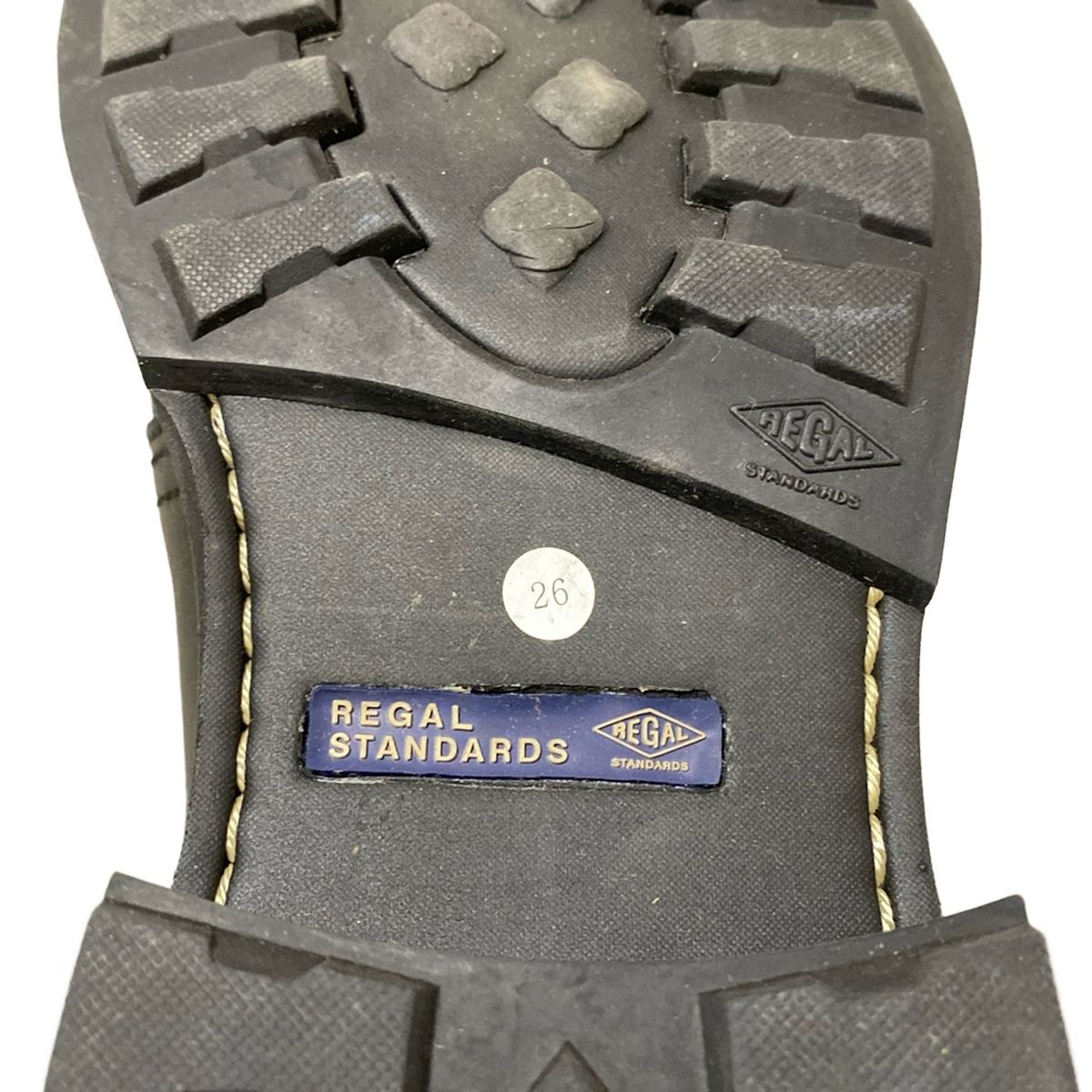  REGAL リーガル ショートブーツ 26 メンズ 黒 レザー その他 ブーツ 革靴