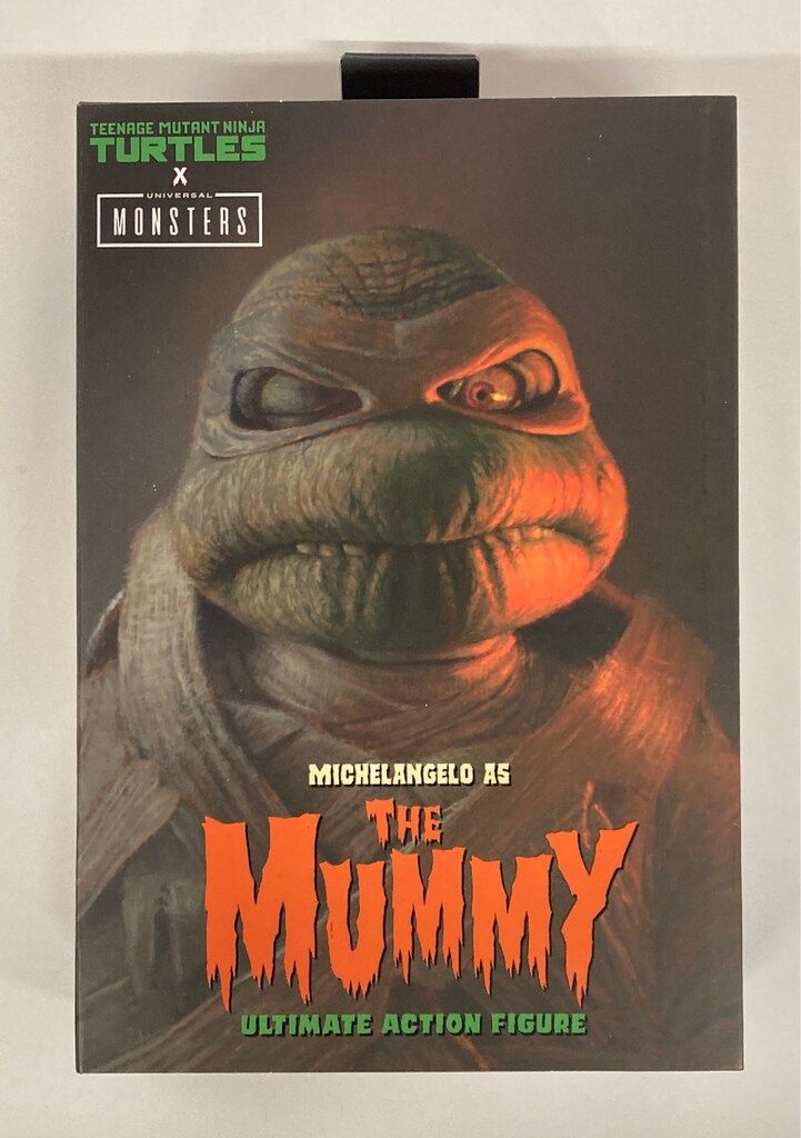 NECA ULTIMATE ACTION FIGURE MICHELANGELO / AS THE MUMMY 7インチ
