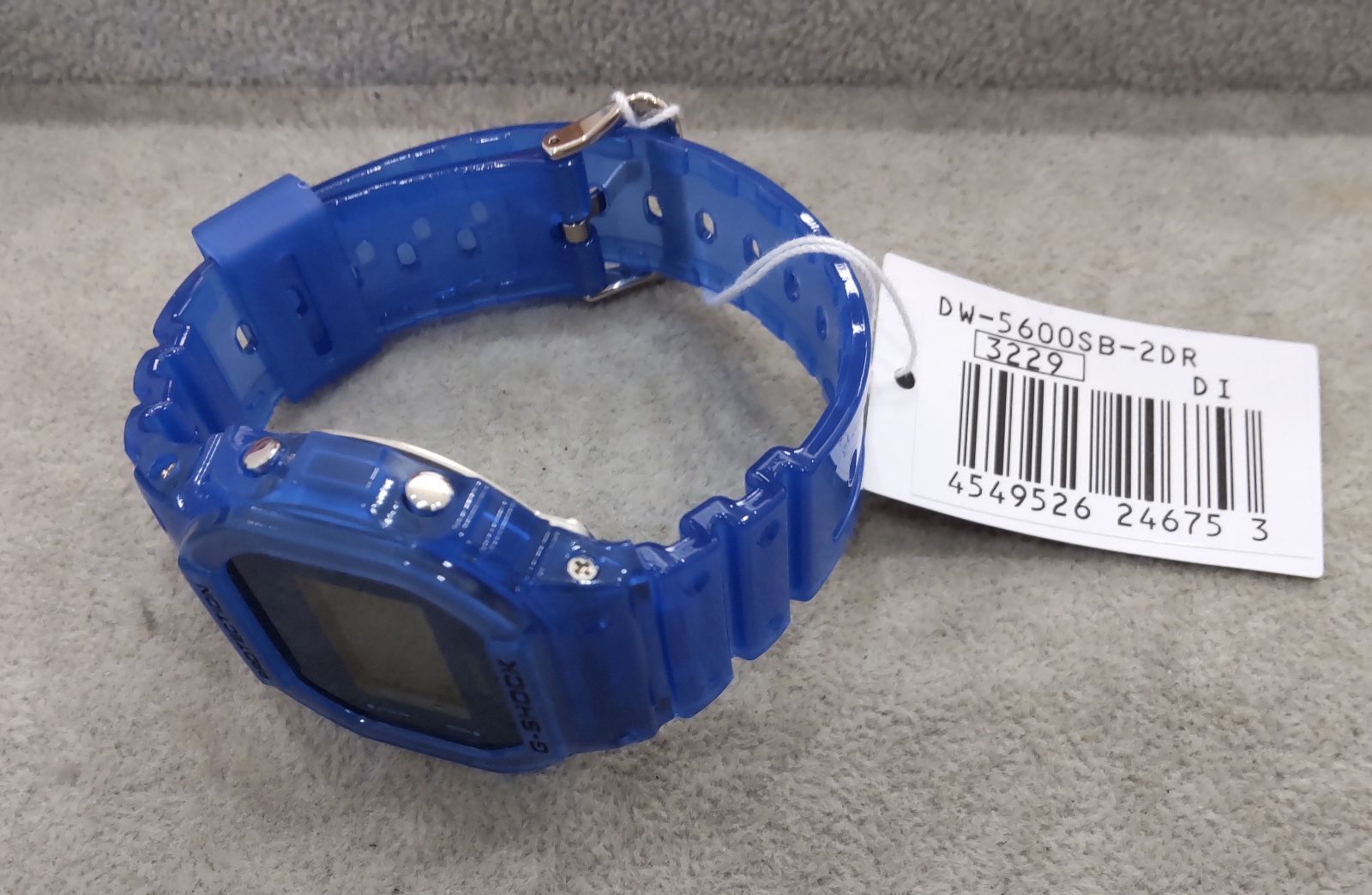 CASIO G-SHOCK DW-5600SB-2DR 青 腕時計