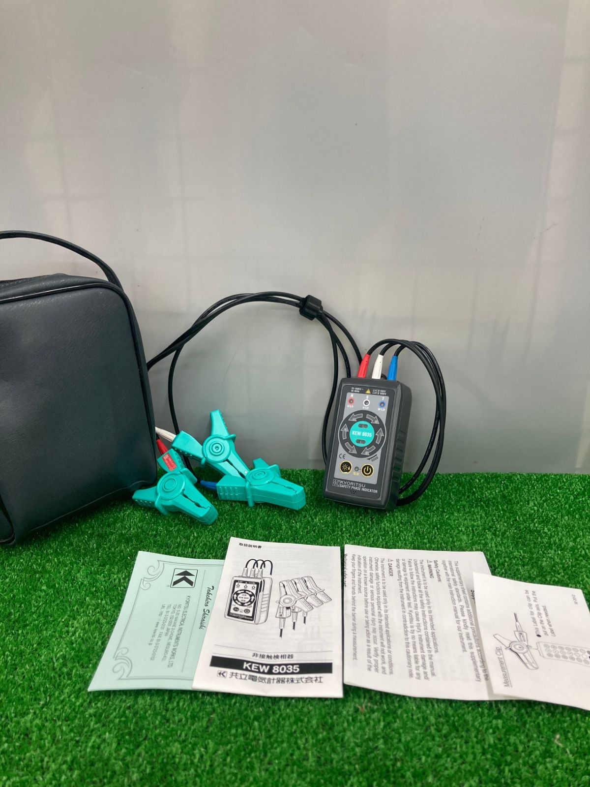 【中古品】【0922】共立電気 非接触検相器　KEW8035　IT67LW2BSJQ2