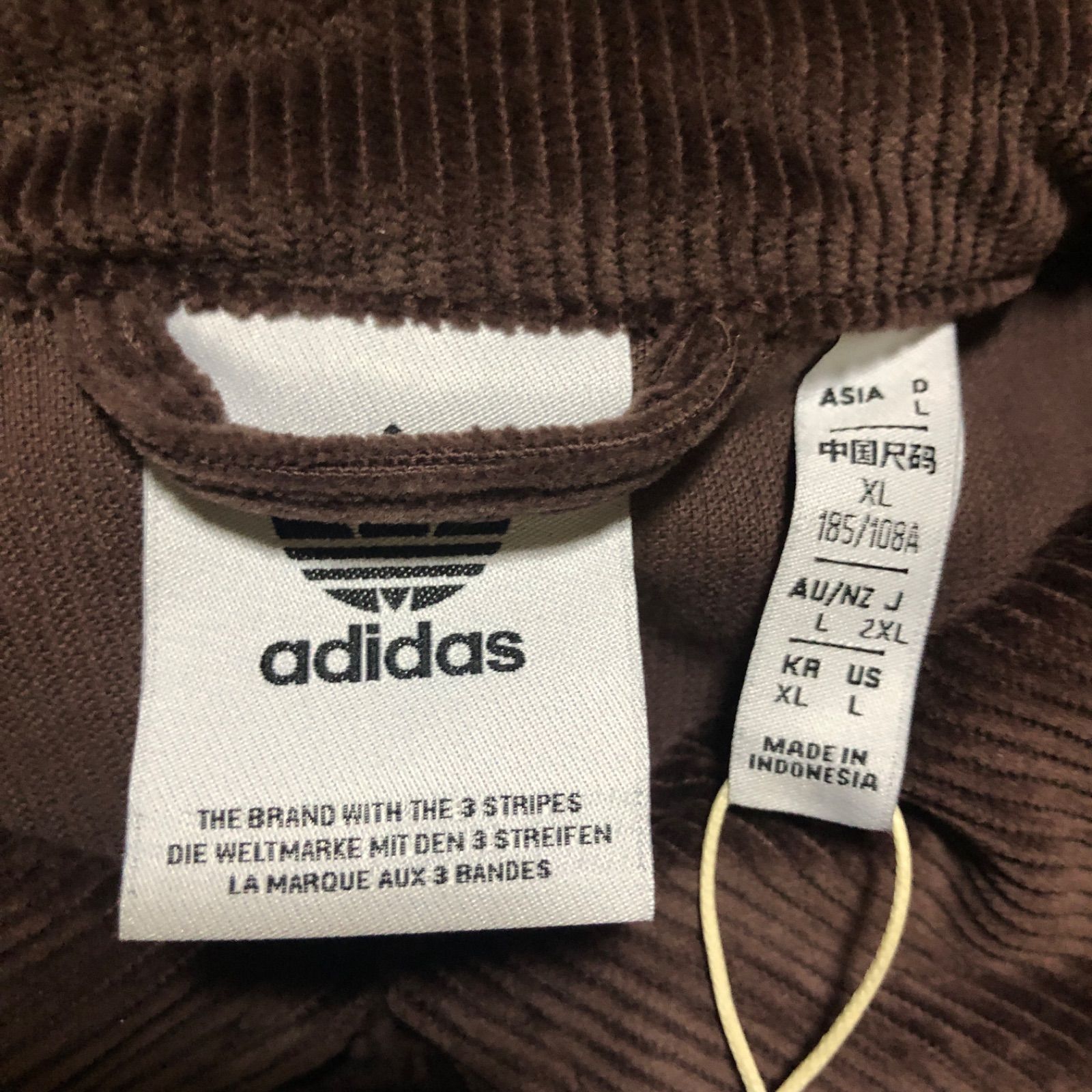 新品2XL⭐️24FW日本未発売 adidas COACH JACKET ブラウン 新品2XL⭐️24FW日本未発売 adidas COACH JACKET 刺繍 ブラウン