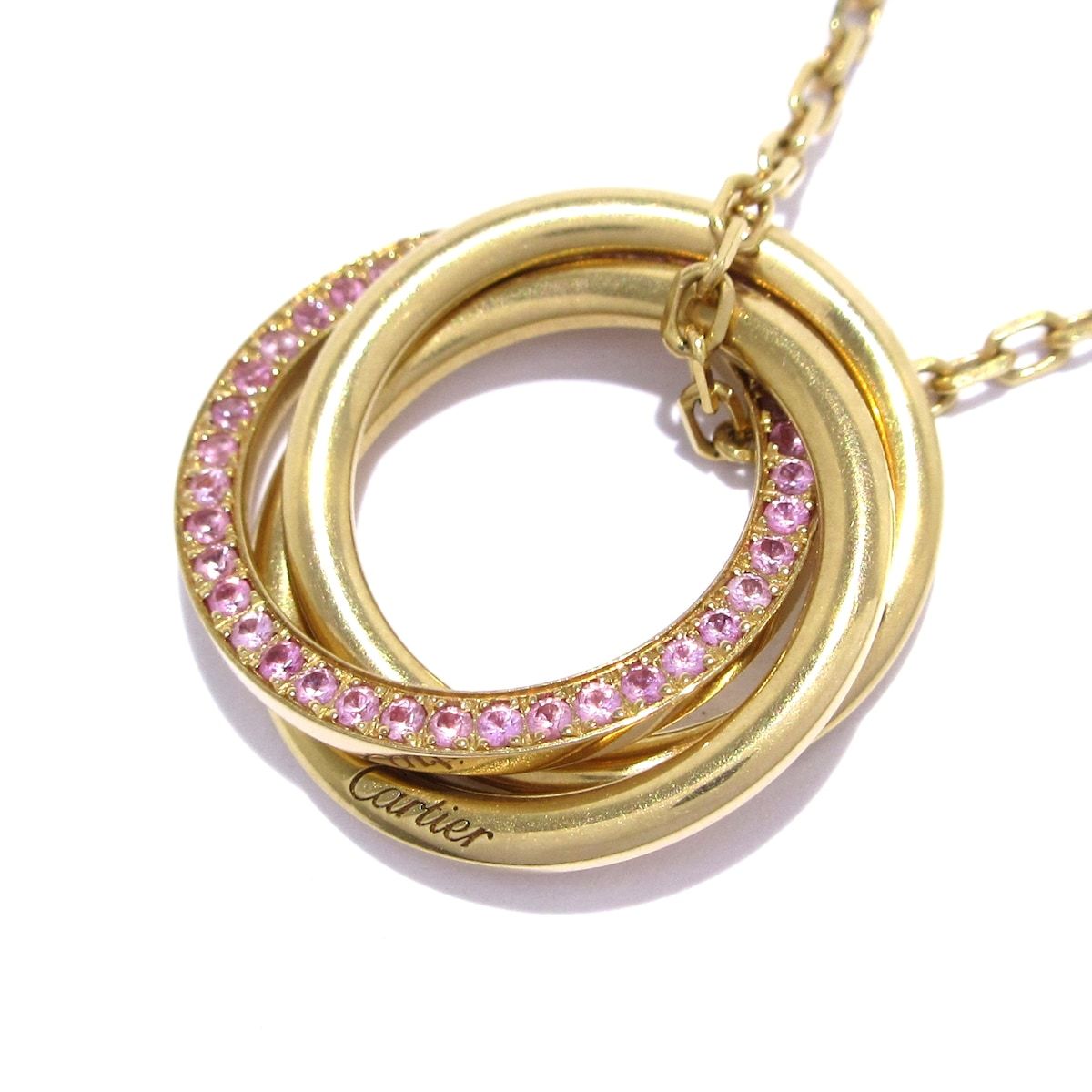 カルティエ ネックレス美品 トリニティ Cartier カルティエ トリニティ