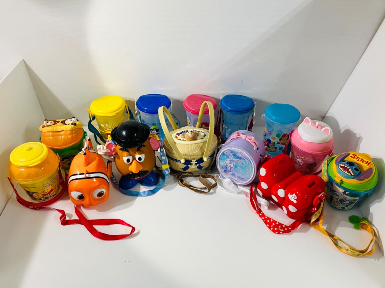 ディズニー キャラクター ポップコーンカップ まとめ売り　【最終値下げ】 東京ディズニーシーの新ナイトショーグッズが7日から発売 フード