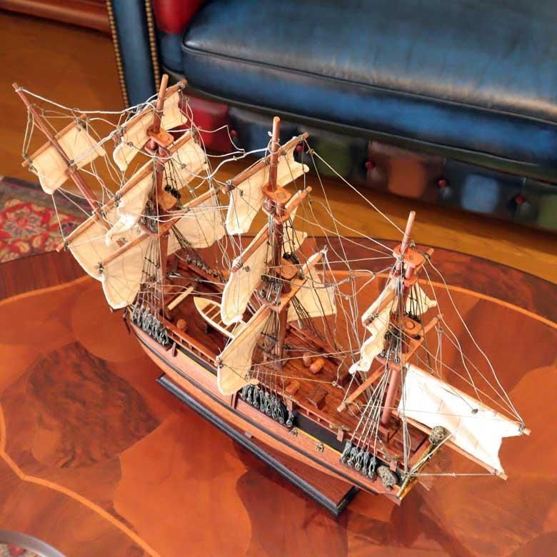 帆船 HMSエンデバー イギリス クック船長 モデルシップ - メルカリ