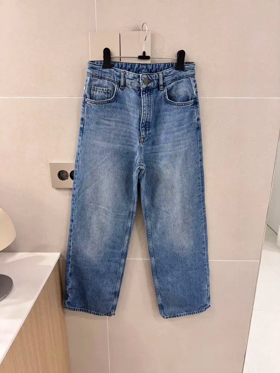 Massimo Dutti マッシモドゥッティ クロップド デニムパンツ